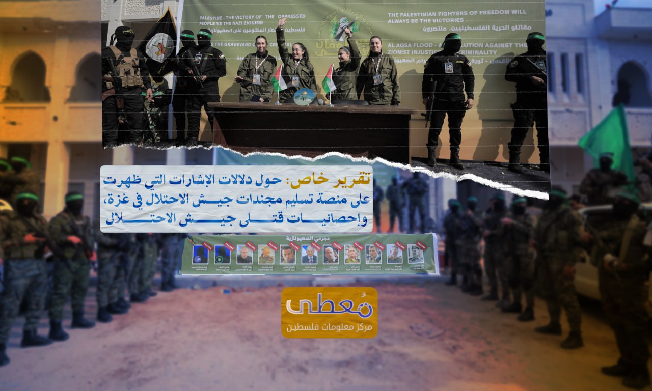 تقرير خاص: دلالات الرموز التي ظهرت على منصة تسليم الأسرى.